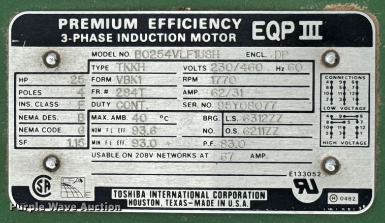 image for item ND9376 Premium Efficiency  electric motor