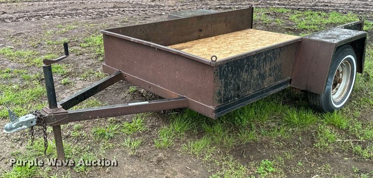 image for item ND9382 Shop built utility trailer