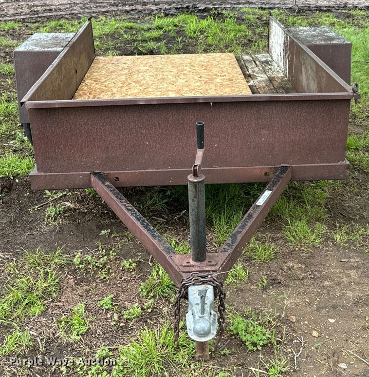 image for item ND9382 Shop built utility trailer