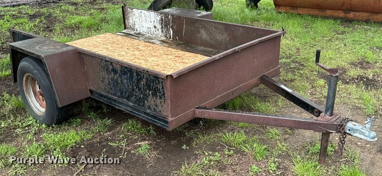 image for item ND9382 Shop built utility trailer