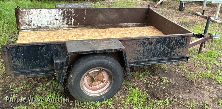 image for item ND9382 Shop built utility trailer