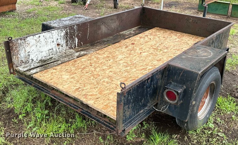 image for item ND9382 Shop built utility trailer
