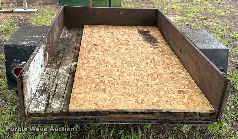 image for item ND9382 Shop built utility trailer