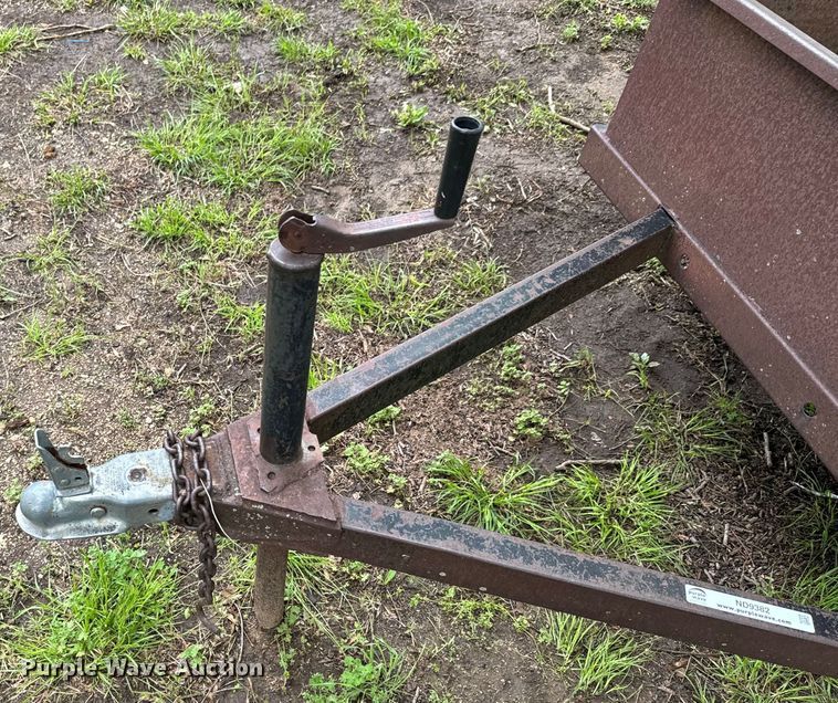 image for item ND9382 Shop built utility trailer