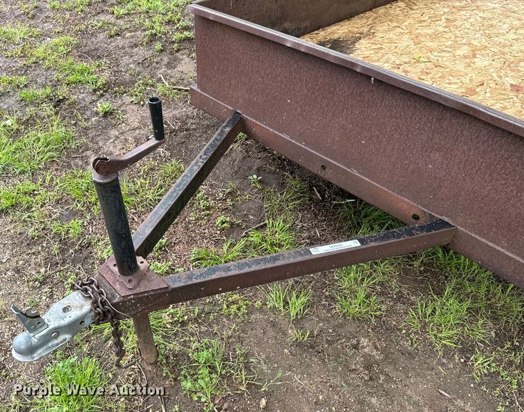 image for item ND9382 Shop built utility trailer