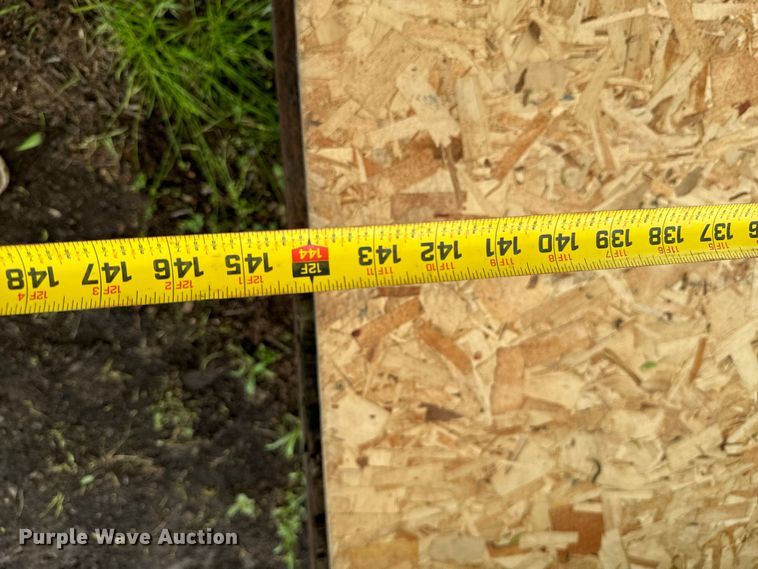 image for item ND9382 Shop built utility trailer