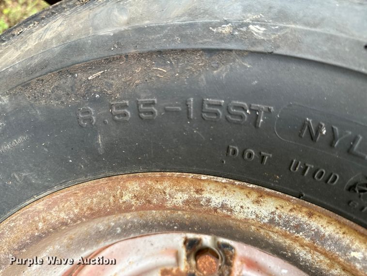 image for item ND9382 Shop built utility trailer