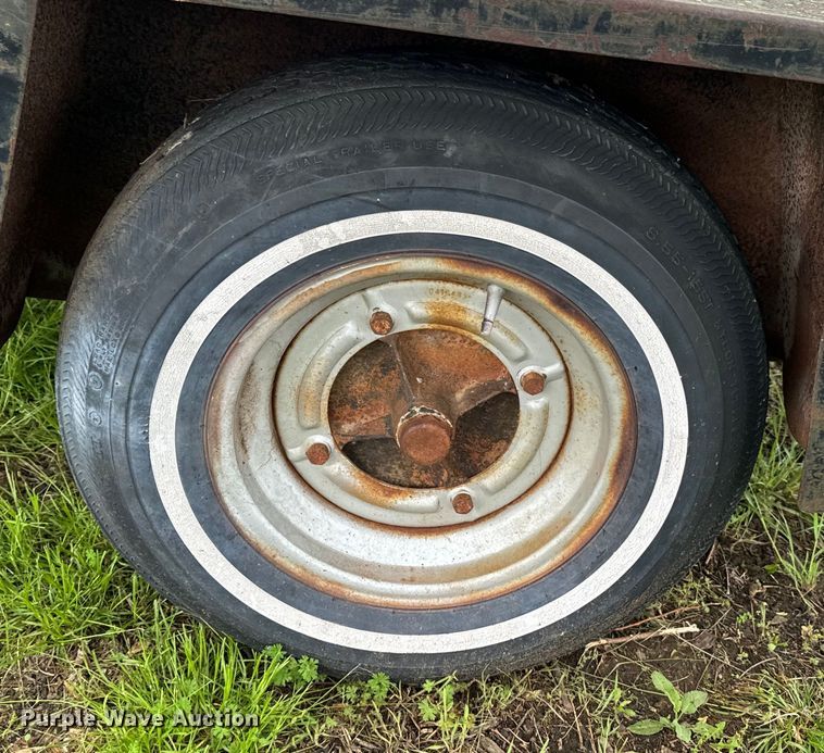 image for item ND9382 Shop built utility trailer