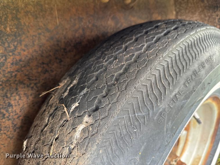 image for item ND9382 Shop built utility trailer