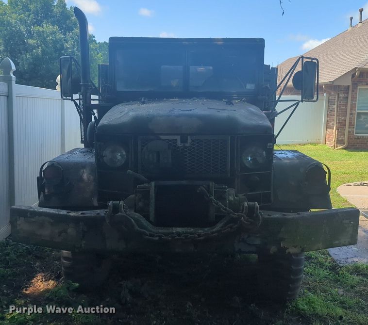 image for item NG9755 1971 AM General M35 flatbed truck