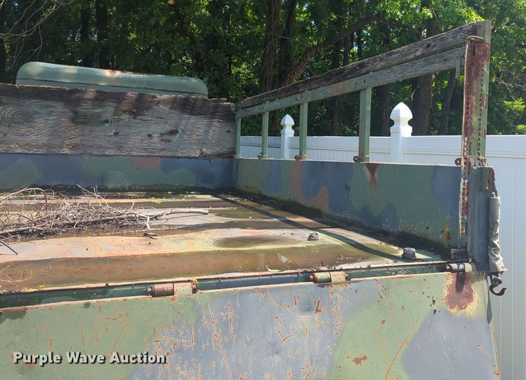 image for item NG9755 1971 AM General M35 flatbed truck