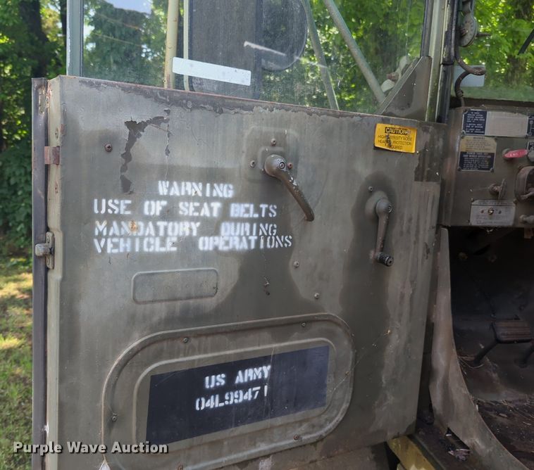 image for item NG9755 1971 AM General M35 flatbed truck