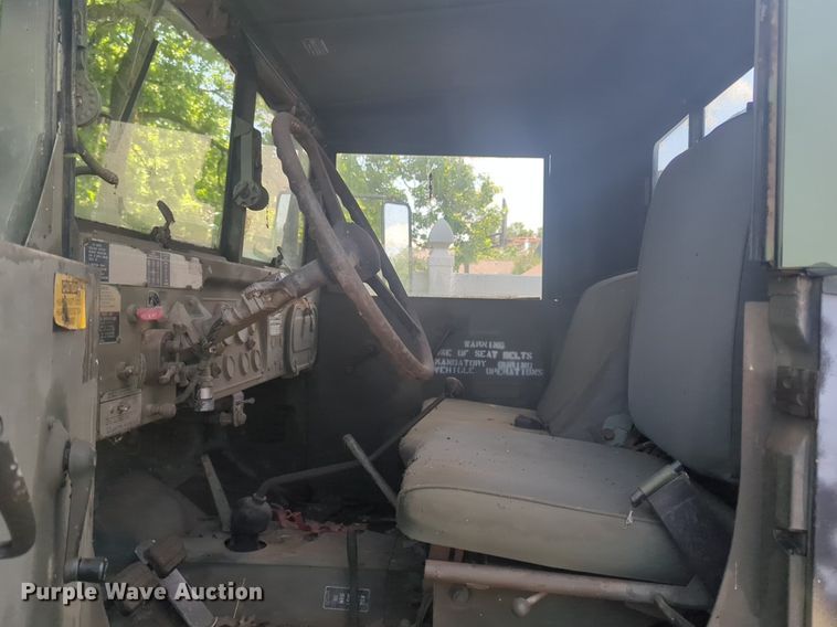 image for item NG9755 1971 AM General M35 flatbed truck