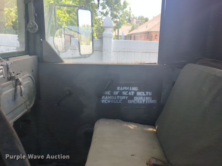 image for item NG9755 1971 AM General M35 flatbed truck