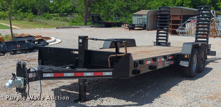 image for item NG9777 2022 Behnke equipment trailer