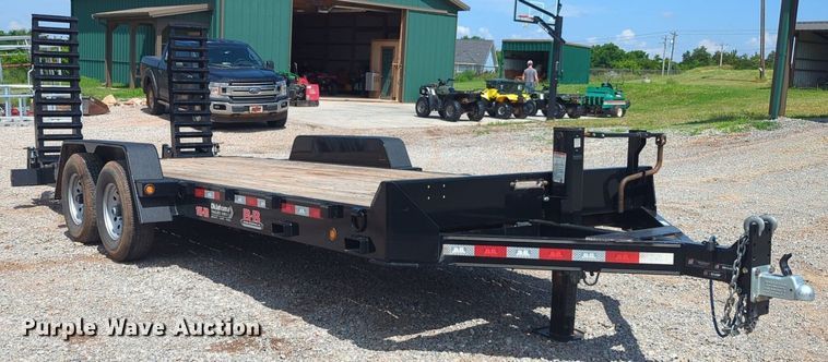 image for item NG9777 2022 Behnke equipment trailer