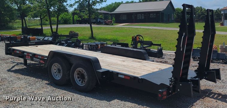 image for item NG9777 2022 Behnke equipment trailer