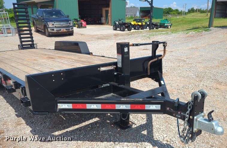 image for item NG9777 2022 Behnke equipment trailer