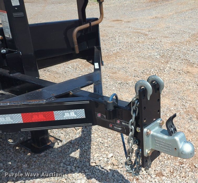 image for item NG9777 2022 Behnke equipment trailer