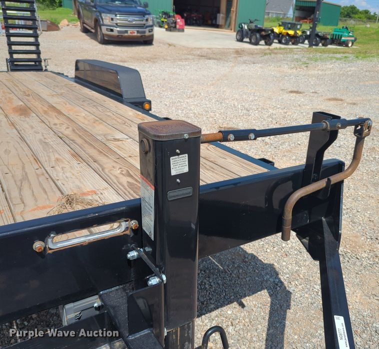 image for item NG9777 2022 Behnke equipment trailer