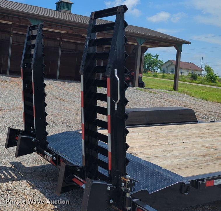 image for item NG9777 2022 Behnke equipment trailer