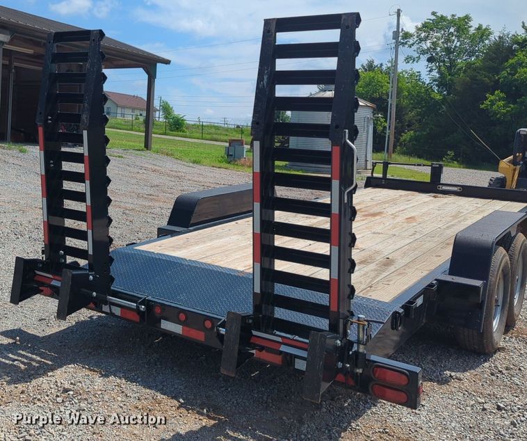 image for item NG9777 2022 Behnke equipment trailer