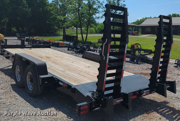 image for item NG9777 2022 Behnke equipment trailer