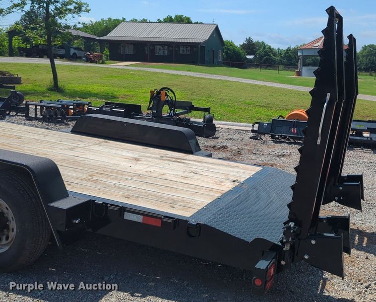 image for item NG9777 2022 Behnke equipment trailer