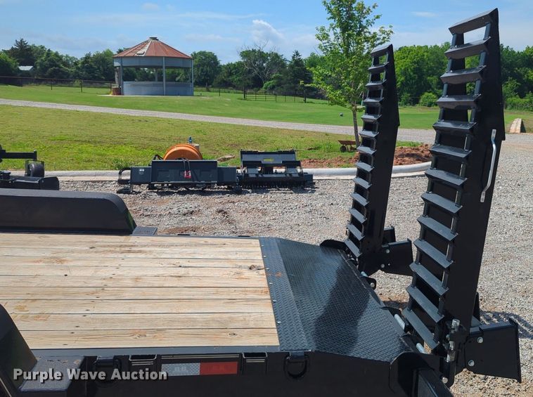 image for item NG9777 2022 Behnke equipment trailer