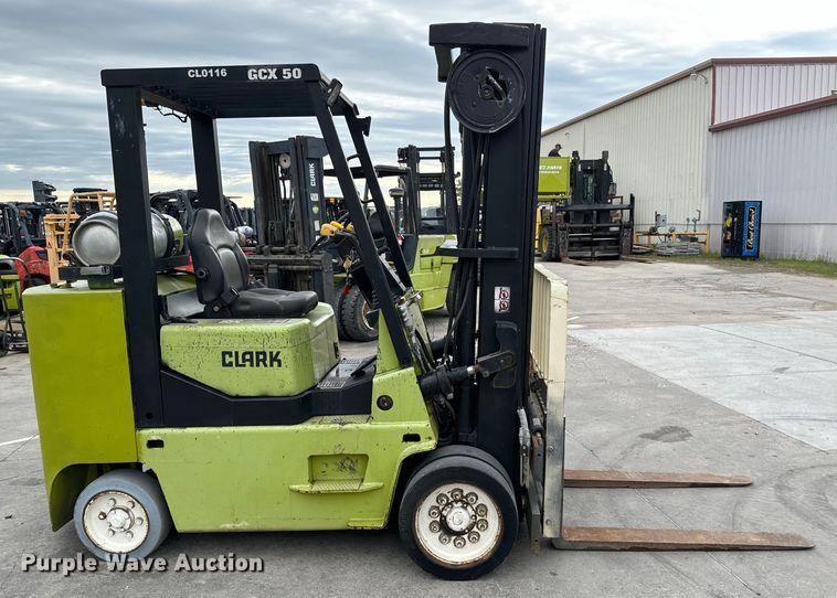 image for item NL9762 Clark GCX50 forklift