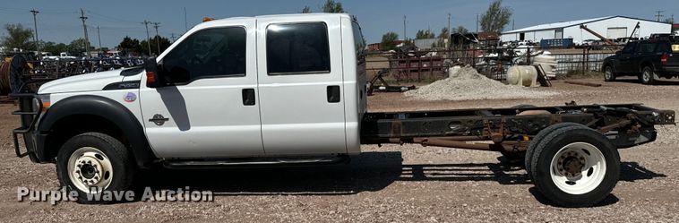 image for item NL9800 2013 Ford F550 Super Duty XL Crew Cab truck cab and chassis