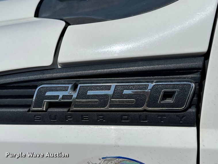 image for item NL9800 2013 Ford F550 Super Duty XL Crew Cab truck cab and chassis