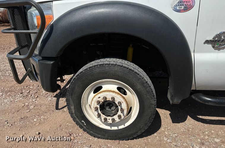 image for item NL9800 2013 Ford F550 Super Duty XL Crew Cab truck cab and chassis