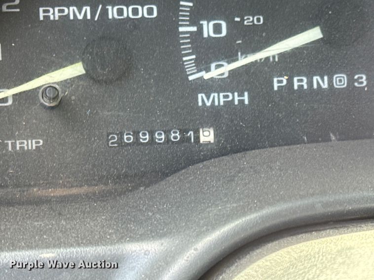 image for item NL9812 1995 Chevrolet  Silverado K1500 Ext. Cab pickup truck