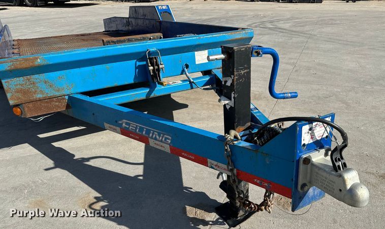 image for item NL9817 2021 Felling FT-16T tilt deck utility trailer