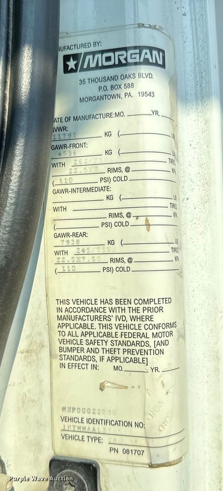 image for item NL9833 2007 International DuraStar 4300 SBA dump flatbed truck