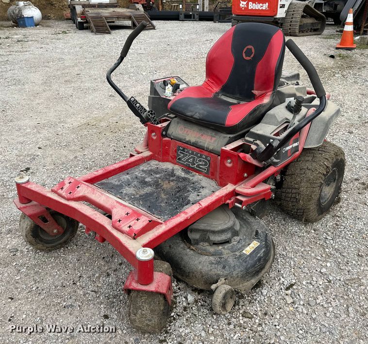 image for item NT9200 Troy Bilt Mustang Z42 ZTR lawn mower