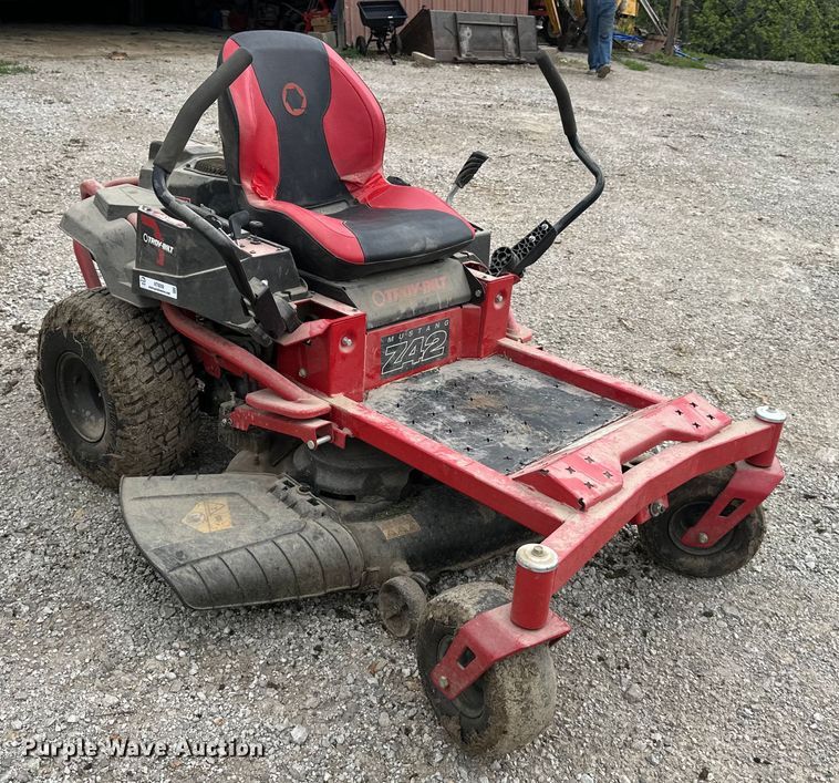 image for item NT9200 Troy Bilt Mustang Z42 ZTR lawn mower