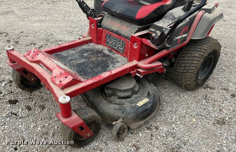 image for item NT9200 Troy Bilt Mustang Z42 ZTR lawn mower