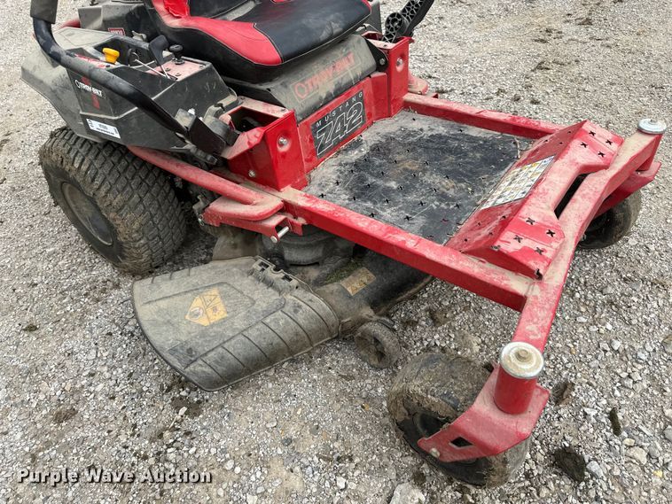 image for item NT9200 Troy Bilt Mustang Z42 ZTR lawn mower