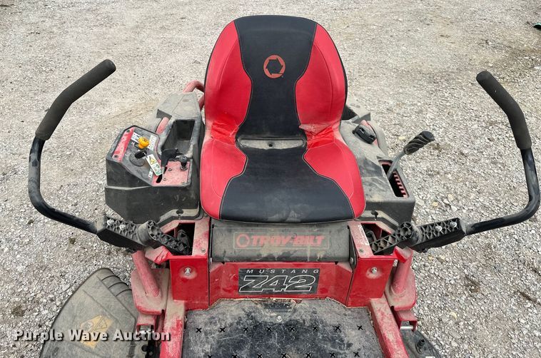 image for item NT9200 Troy Bilt Mustang Z42 ZTR lawn mower