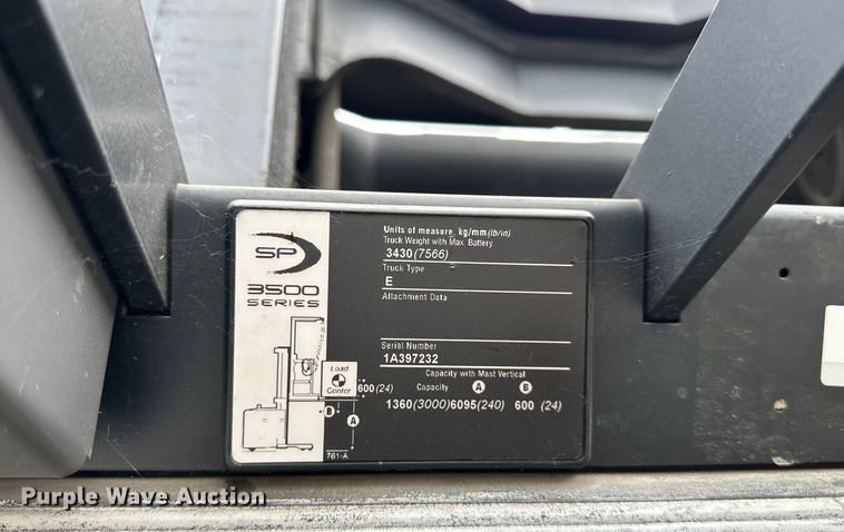 image for item NT9242 Crown  SP3505-30 order picker