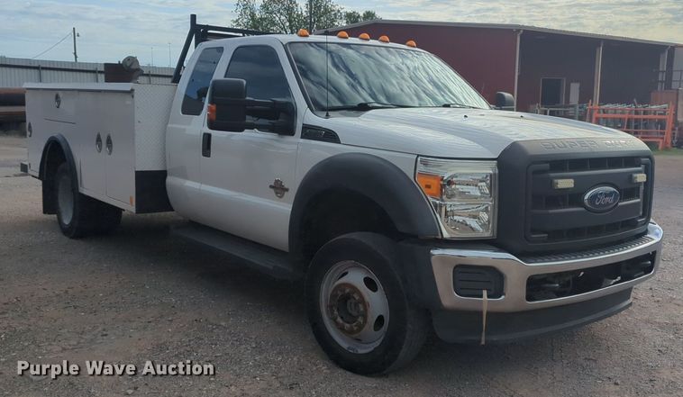 image for item NZ9733 2015 Ford F550 Super Duty SuperCab utility / service truck