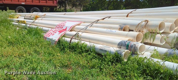 image for item NZ9753 Approximately 700 linear feet of PVC pipe