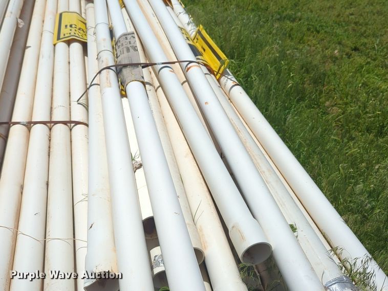 image for item NZ9753 Approximately 700 linear feet of PVC pipe