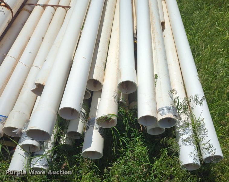 image for item NZ9753 Approximately 700 linear feet of PVC pipe