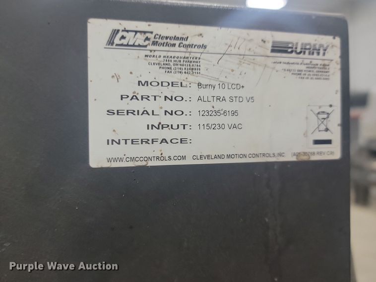 image for item NZ9819 C & C System Taurus plasma cutting table