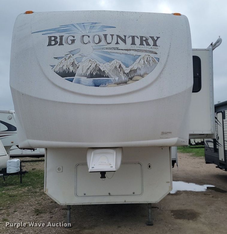 image for item NZ9822 2009 Heartland RV 3355RL Big Country camper