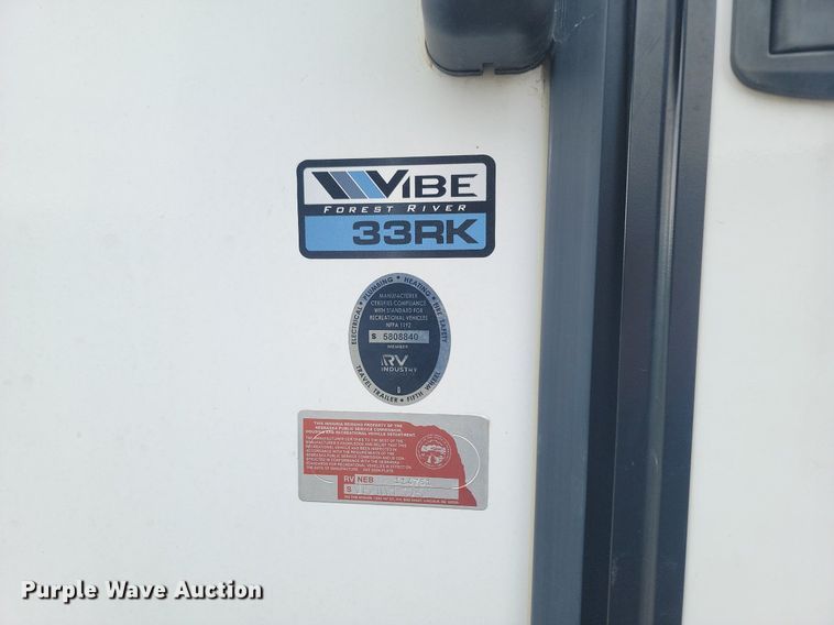 image for item NZ9824 2021 Forest River  Vibe 33RK camper