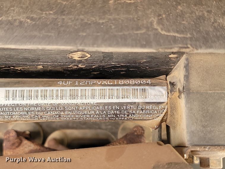 image for item NZ9850 2012 Arctic Cat Prowler 1000 XTZ utility vehicle